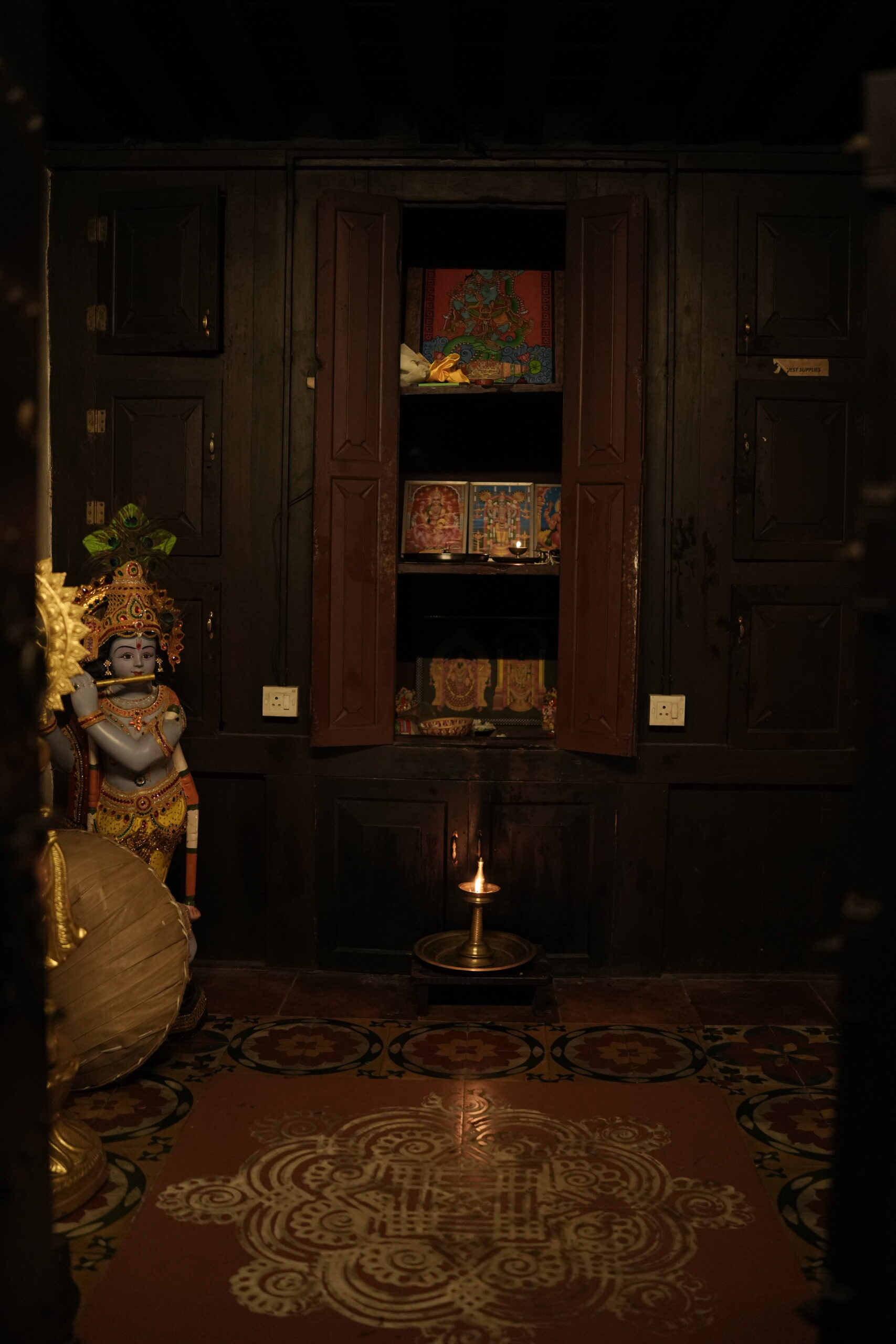 Traditional architecture at Kunnathur Mana